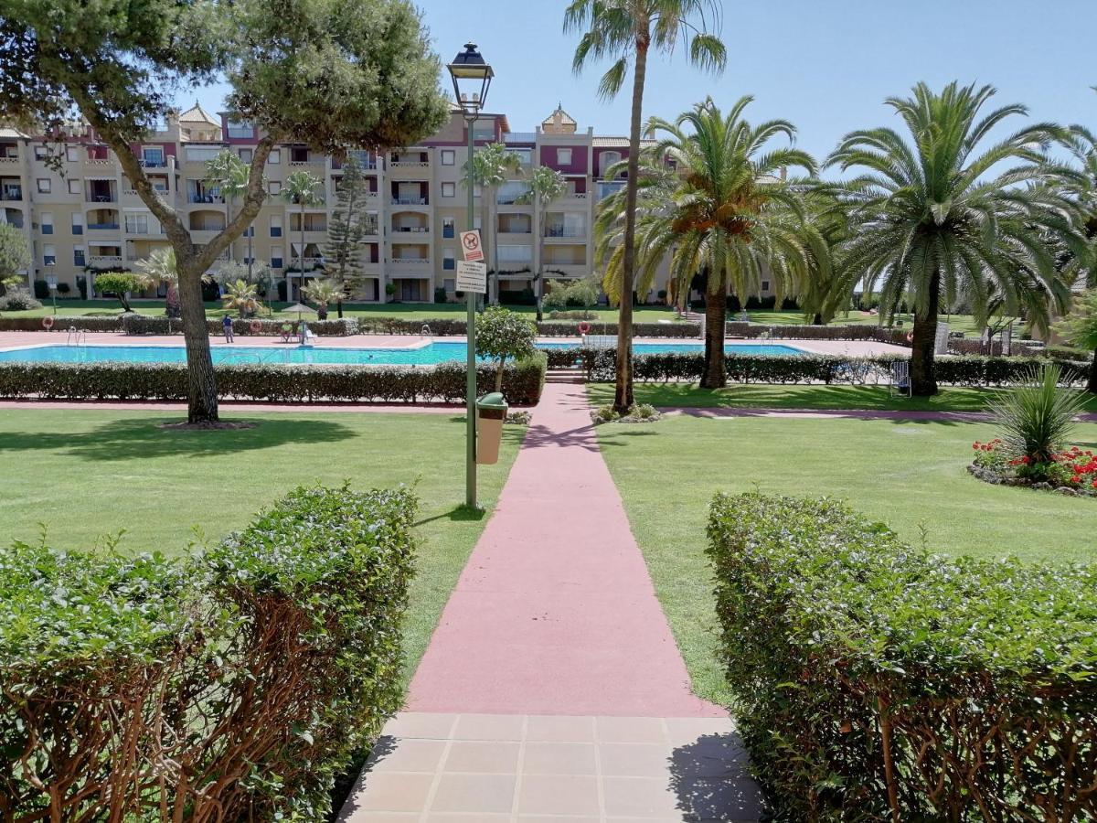 Апартаменты Apartamento Urbanizacion Alcaudon Isla Canela 1A Linea De Playa Экстерьер фото